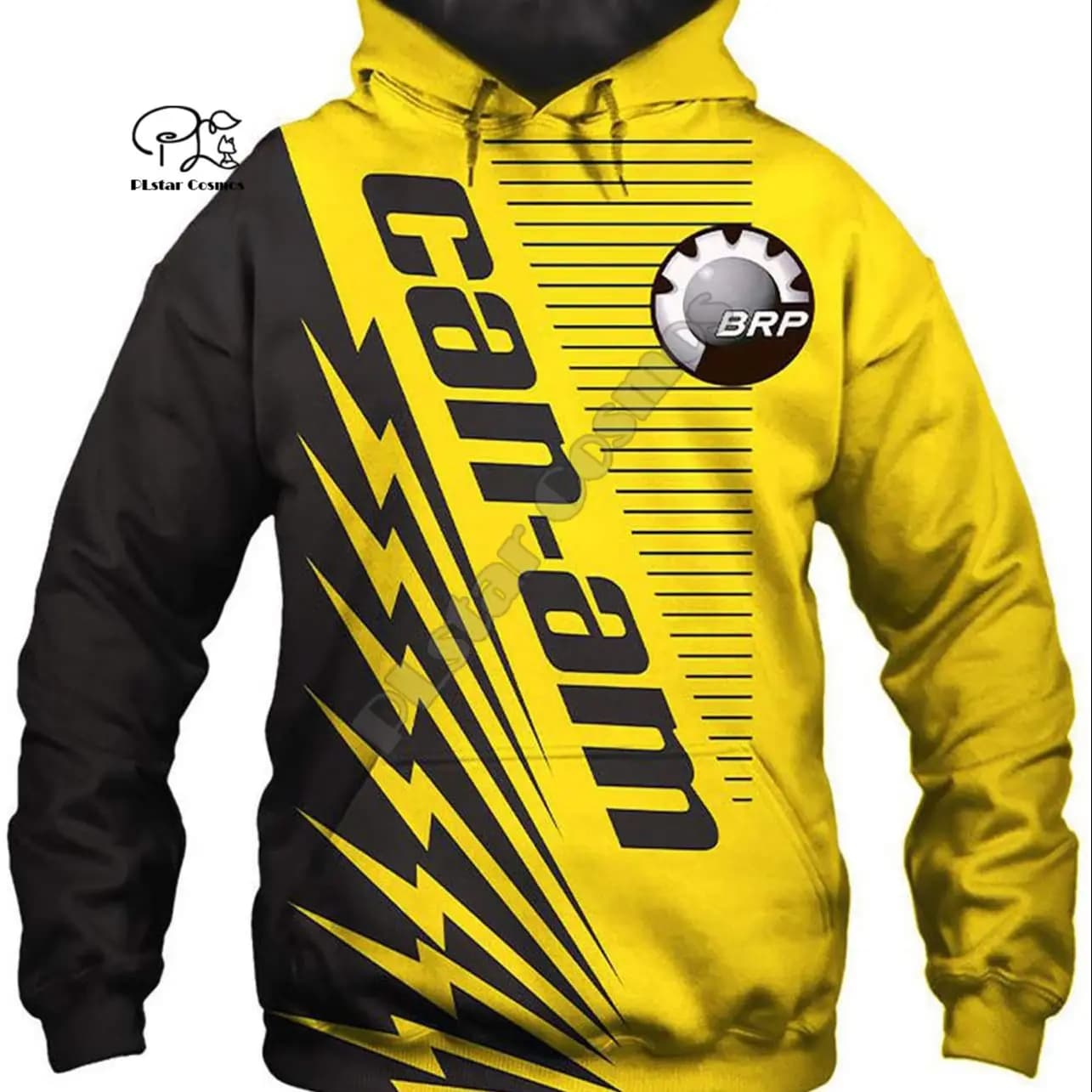 PLstar Cosmo Brp Can-am-Sweat à capuche imprimé 3D pour hommes, veste à glissière personnalisée, veste de moto unisexe, Hip Hop Sportedly Style1, New Fashion