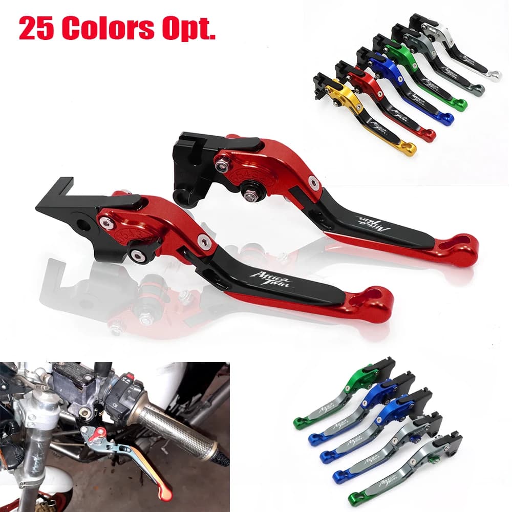 Leviers de frein et d’embrayage réglables, pliables et extensibles, en CNC, pour Honda CRF1100L CRF 1100 L Africa Twin ADV 2020-2026.