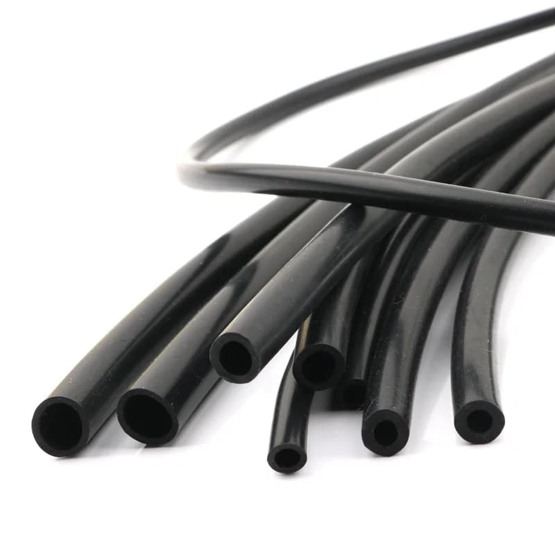 Tube en Silicone noir de 1M, tuyau en caoutchouc Flexible de 3 à 38mm, ligne de pompe à Air épaisse et résistante à la chaleur