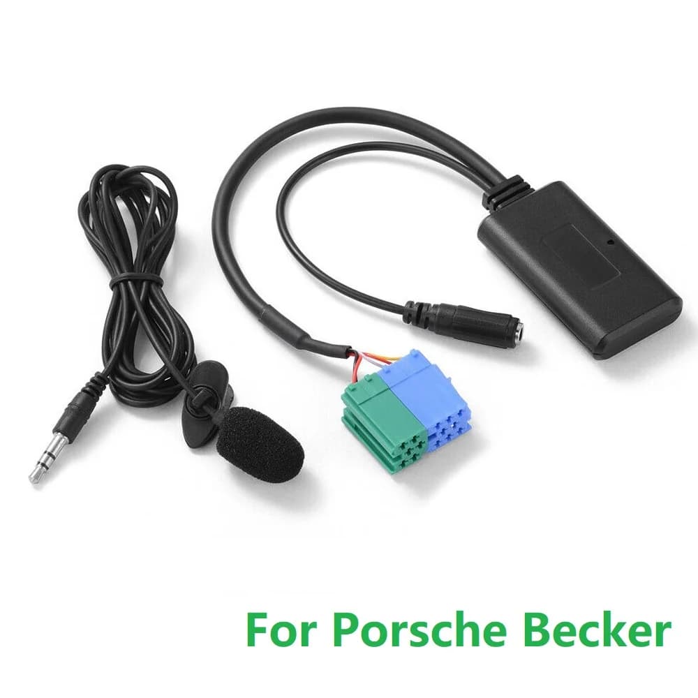 Câble d'entrée Audio stéréo pour voiture, MINI prise pour Porsche Becker, Kit Bluetooth 5.0