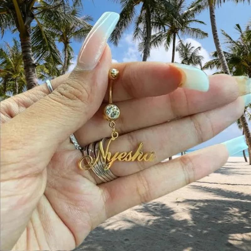 Anneaux de nombril Sexy pour femmes et filles, bijoux de corps, pendentif rond en cristal, boutons de ventre, nouvelle mode