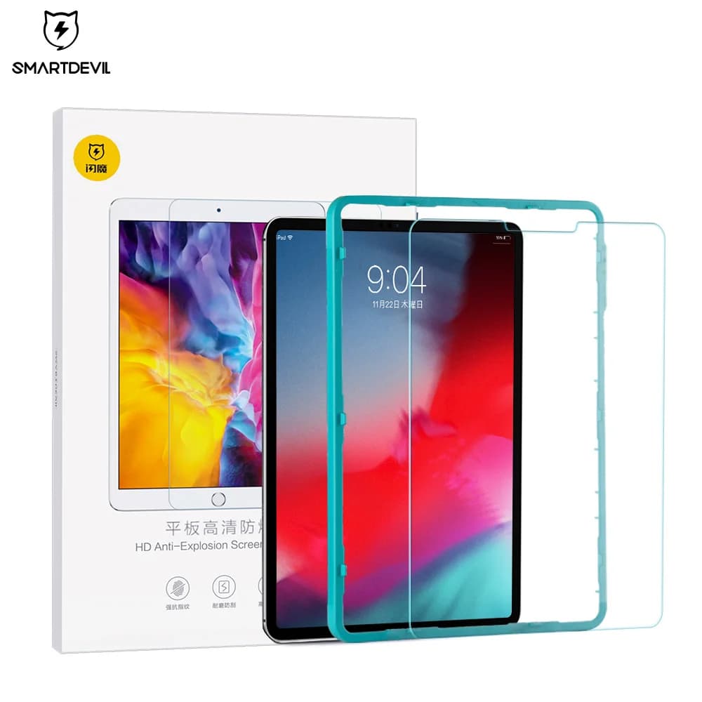 SmartDevil – verre trempé pour iPad Pro 2018 2020 2021, 11 pouces, 12.9 pouces, pour tablette iPad Air 4, 10.9 pouces, protecteur d'écran HD