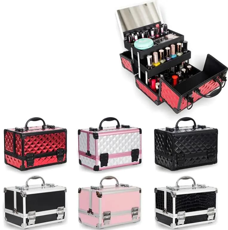 Trousse de maquillage pour femmes, sac de rangement pour cosmétiques, trousse de toilette