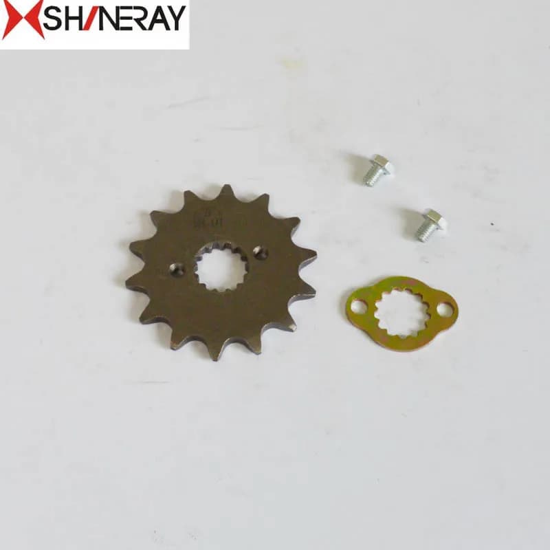 Pignon avant 520 à 14 dents et pignon arrière 46, 47, 48, 52 dents pour Shineray X2, X2X, X5, X6, M5, 300cc, 250cc, XY250GY, moto tout-terrain