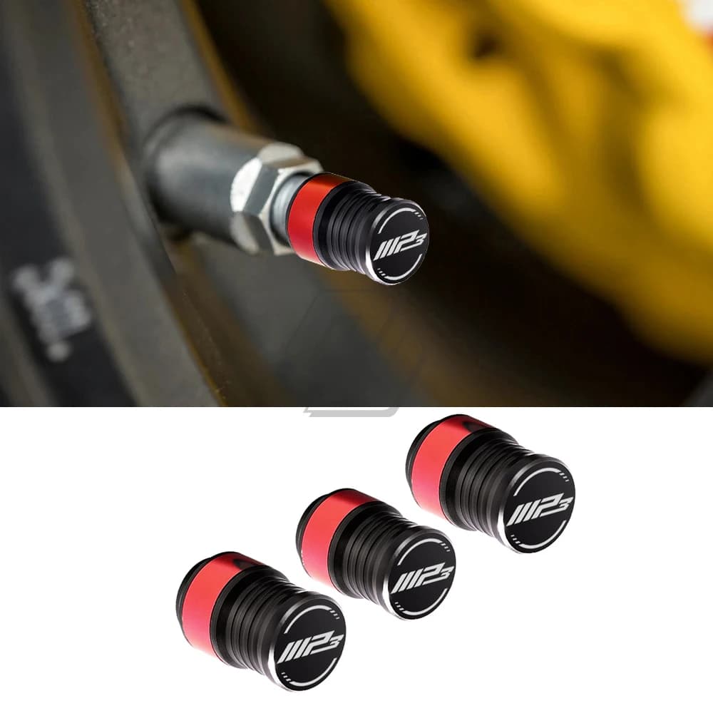 Bouchons de valves de pneus de roues, accessoires de moto, pour Piaggio MP3 250 300 500 HPE Sport Scooter