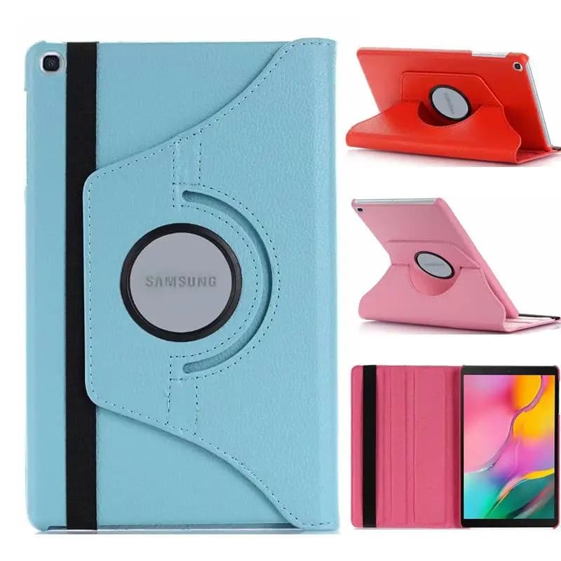 Étui rotatif à 360 degrés pour Samsung Galaxy Tab A 10.1 2019 T510 T515, support de tablette en cuir PU pour SM-T510 t515 10.1 pouces