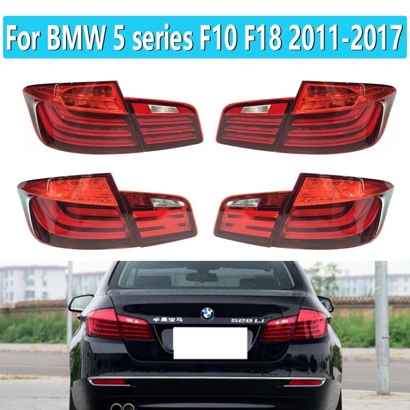 Feu arrière pour BMW série 5 F10 F18 520LI 523LI 525LI 528LI 530LI 535LI 2011-2017 ensemble de feu arrière de voiture