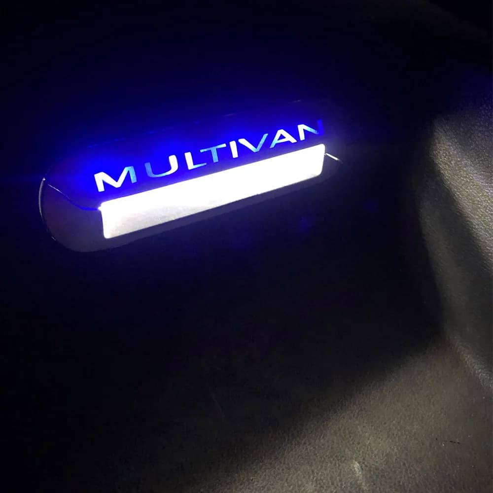 16 pièces blanc sans erreur pour VW Multivan Caravelle Transporter T5 T5.1 T6 LED ampoule entrée intérieure pied étape lumière lampe à LED seulement