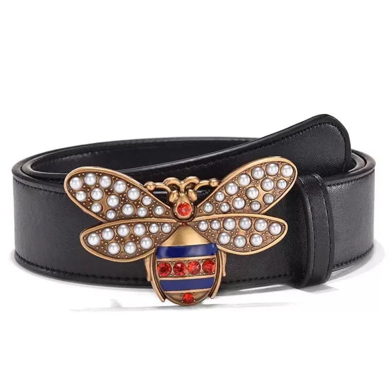 Ceinture en cuir véritable pour hommes et femmes, équation de cristal célèbre, structure lisse, ceinture en cuir de vachette lisse, sangle noire, haute qualité, 100-125cm, L