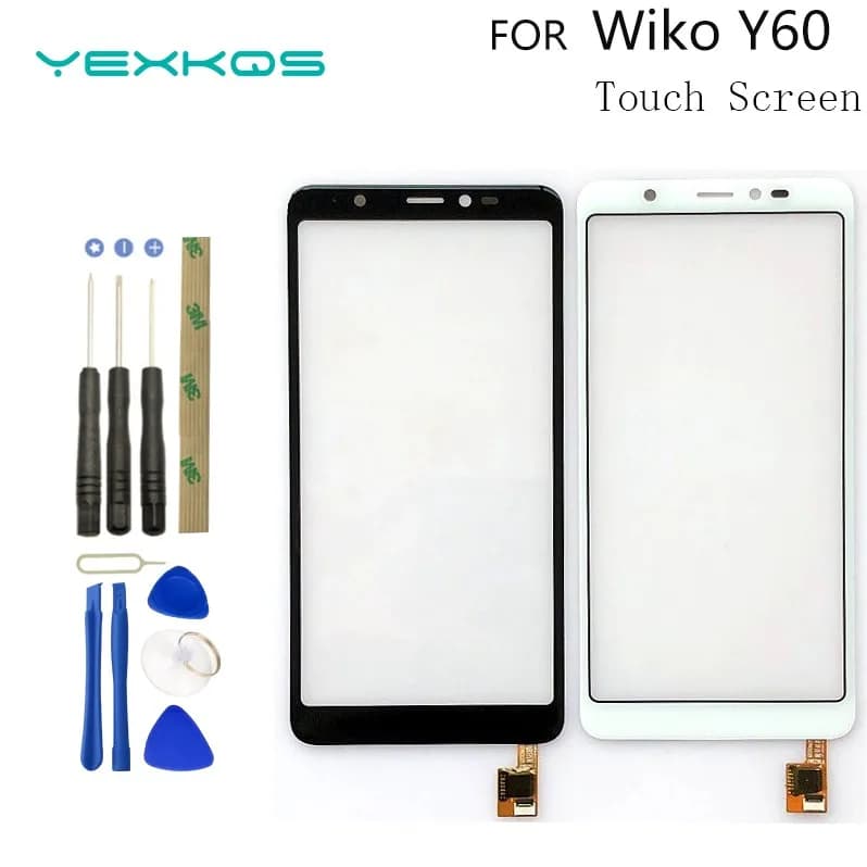 Écran tactile de 100% pouces pour Wiko Y60 Y 60, 5.45 original, Hébergements eur, capteur, réparation de téléphone, lentille en verre, outils