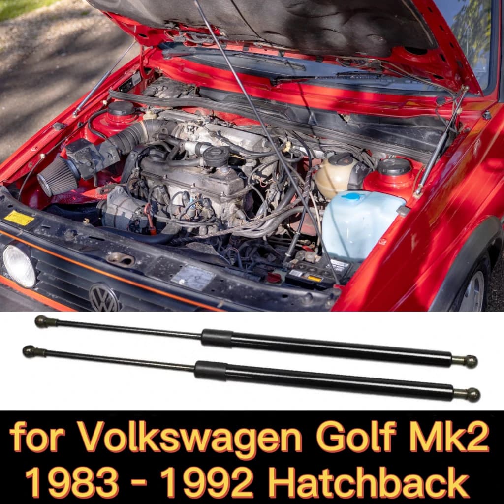 Amortisseur de capot pour VW Volkswagen Golf Mk2 1983 – 1992, entretoises à gaz de hayon, Support de levage, capot avant, modification de la tige d'amortisseur à ressort