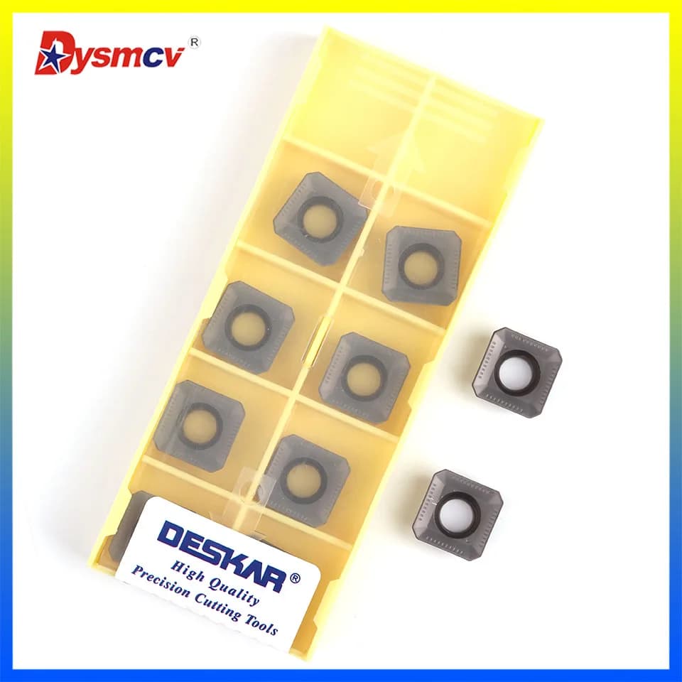 DESKAR – lame en carbure pour tour, fraiseuse CNC, outils de tournage, SEKT1204, AFTN XM LF6018 LDA, Insert SEKT1204, fraisage, 1204