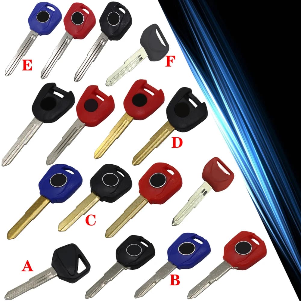Clés de remplacement neuves pour moto, clé vierge non coupée pour CBF300 CBR300 VFR800 blade600 NT700V CB1000R VTR250 The Hornets