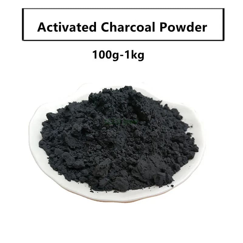 Poudre de charbon actif de qualité alimentaire, 100g-1 noix