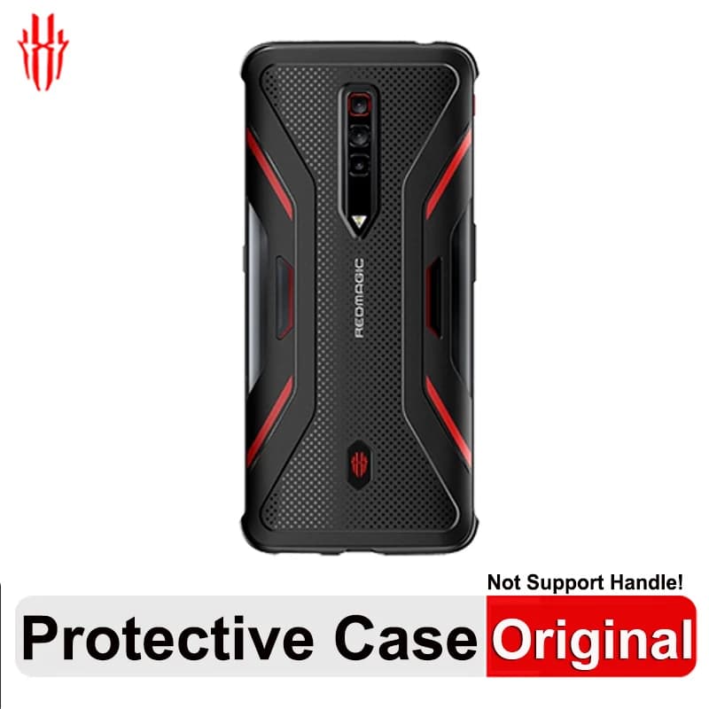 Coque de téléphone pour ZTE Nubia Red Magic 6 Pro, étui officiel, PC + TPU, NX669J, NX669J-P