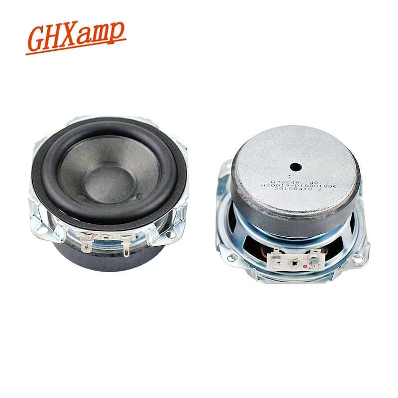GHXAMP pour Harman Kardon 3 pouces 78mm haut-parleur gamme complète 4OHM 15W Tweeter Portable mi-basse unité de pilote Audio intégrée 2 PC rouillé