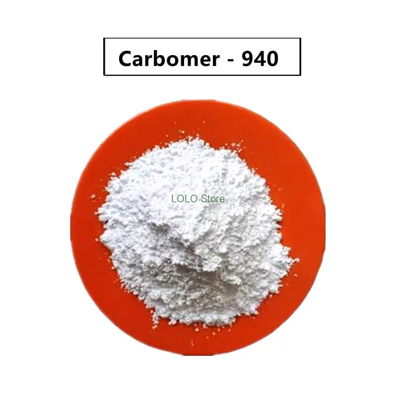 Carbomer-Agent de poire de gel alimentaire, cosmétiques de soins de la peau, matières premières, 940