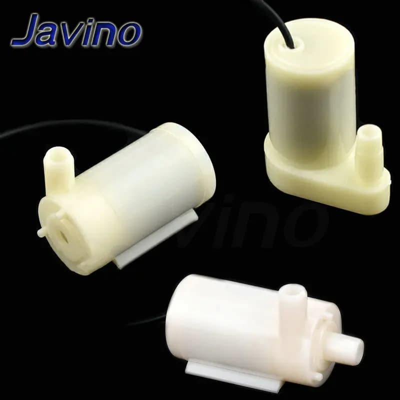 Pompe à moteur sans balais à faible bruit, Mini Micro pompe à eau Submersible 120L/H, type horizontal/vertical/amphibie, DC 2.5-6V