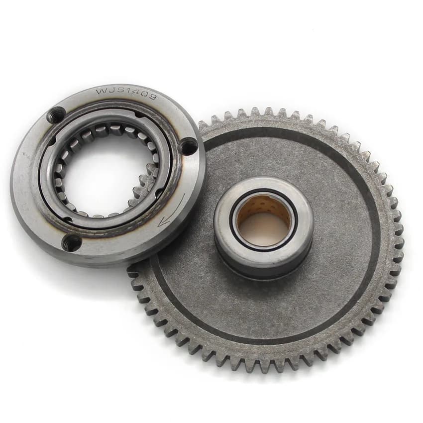 Démarreur de moto avec embrayage unidirectionnel pour Honda CH250 Elite 1985-1990, CN250 Helix 1986-2007, Spazio – Durable