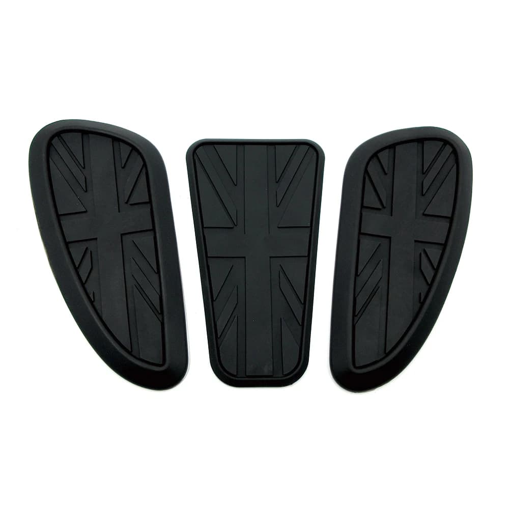 Autocollant de réservoir de carburant pour moteur rétro Cafe Racer, gaine de protection, genouillère, autocollant de poignée pour Turimph Royal Enfield Interceptor 650