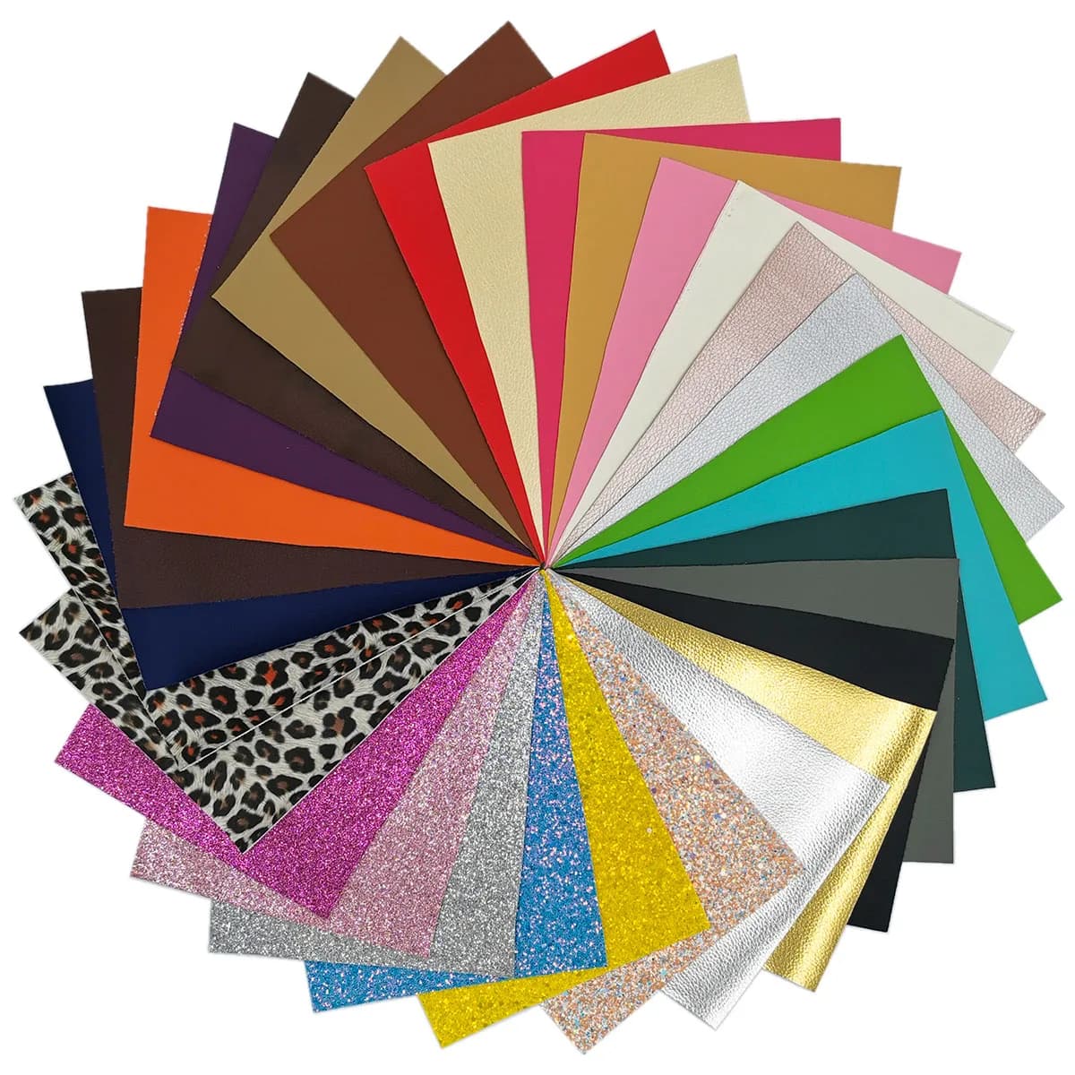 Rouleau de tissu synthétique imperméable en similicuir imprimé litchi A4/20*120CM pour la confection de boucles d'oreilles, sacs, vêtements, matériel de bricolage pour nœuds