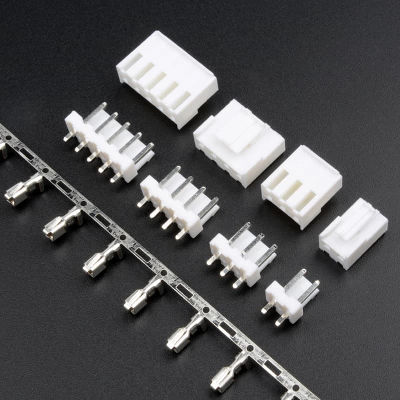 10 jeux de prises mâles VH 3.96mm 2P 3P 4P 5P 6P 7P 8 broches + boîtier femelle + bornes connecteur VH3.96