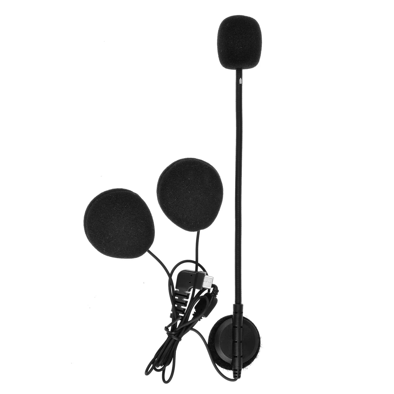 Fodsports Bt-S2 Bt-S3 Bluetooth Interphone casque de moto accessoires HD stéréo Tube souple/dur casque et Microphone