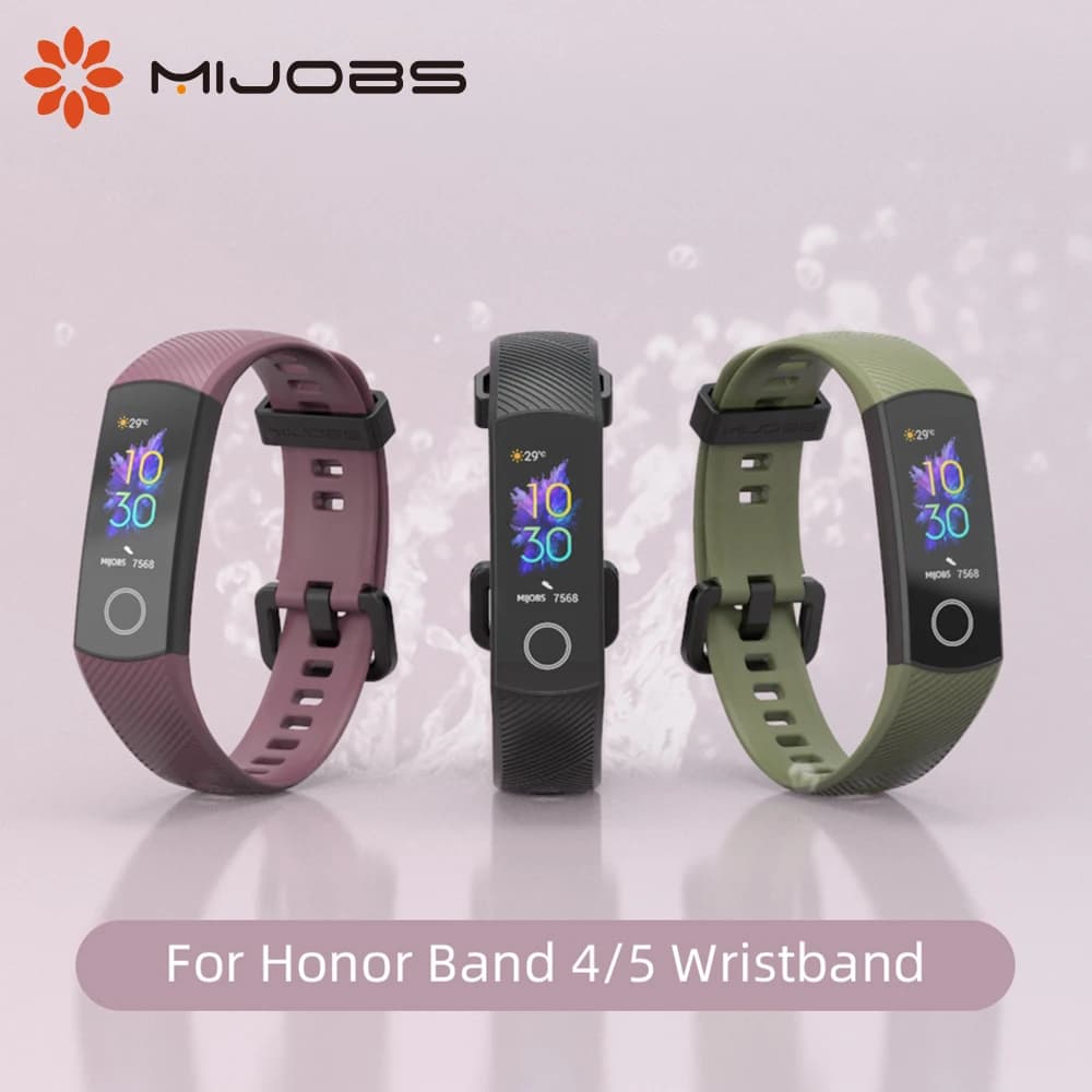 Bracelet pour Huawei Honor Band 5, bracelet pour Honor Band 4, bracelet en silicone pour Honor 4, bracelet pour Honor 5, Correa