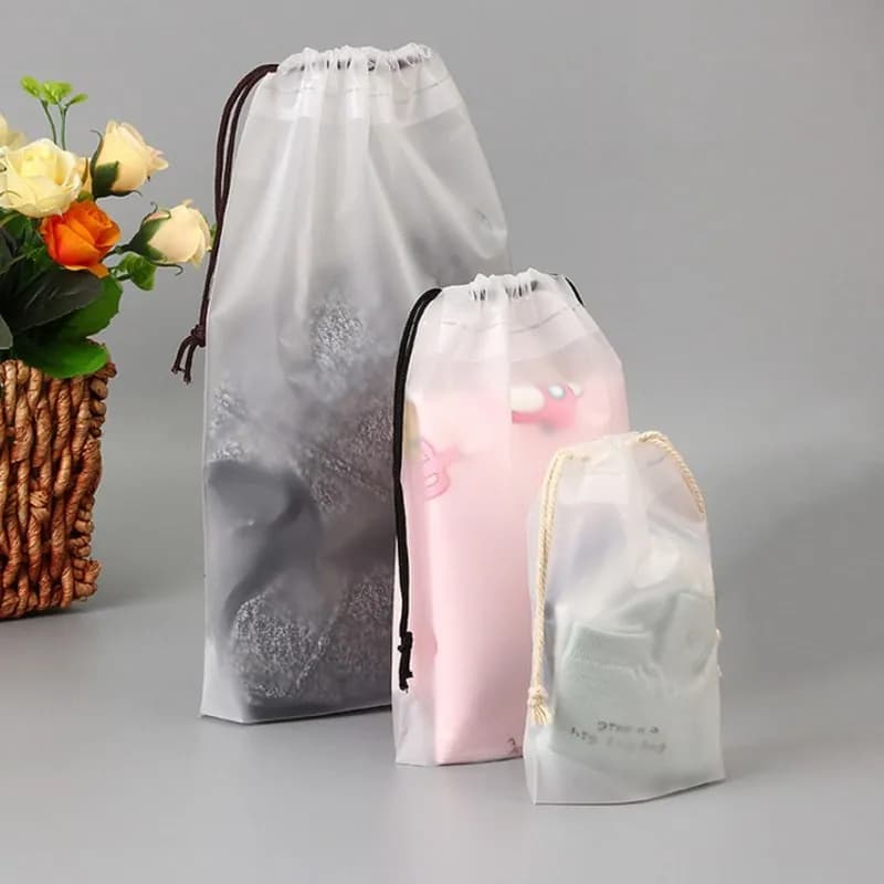 Sac de rangement de plage transparent étanche, sacs de natation Wstring de proximité, vêtements secs, voyage en plein air familial, accessoires portables