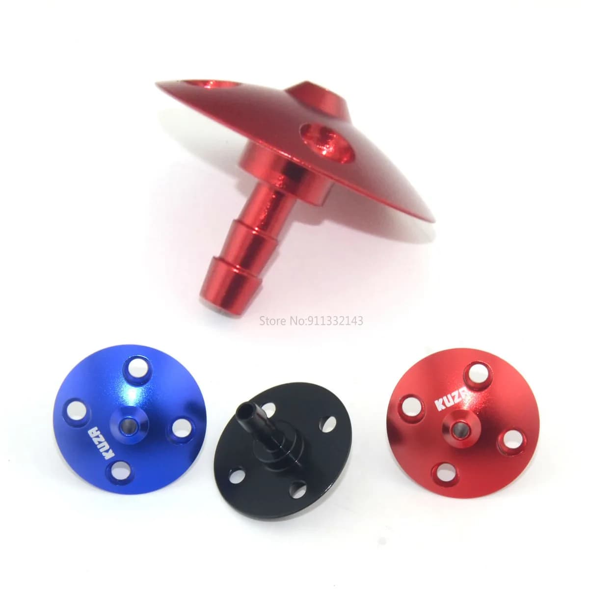 Nouveau KUZA TOC CNC – Bouchon de ligne de ventilation en aluminium arrondi pour avions et bateaux RC – Pièces et accessoires de mise à niveau