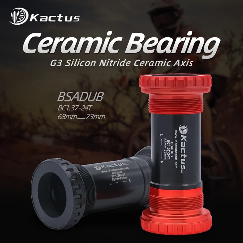 Roulements de support BSA-DUB en céramique pour manivelles SRAM DUB, pièces de rechange pour vélo, coque légère, largeur 68-73mm