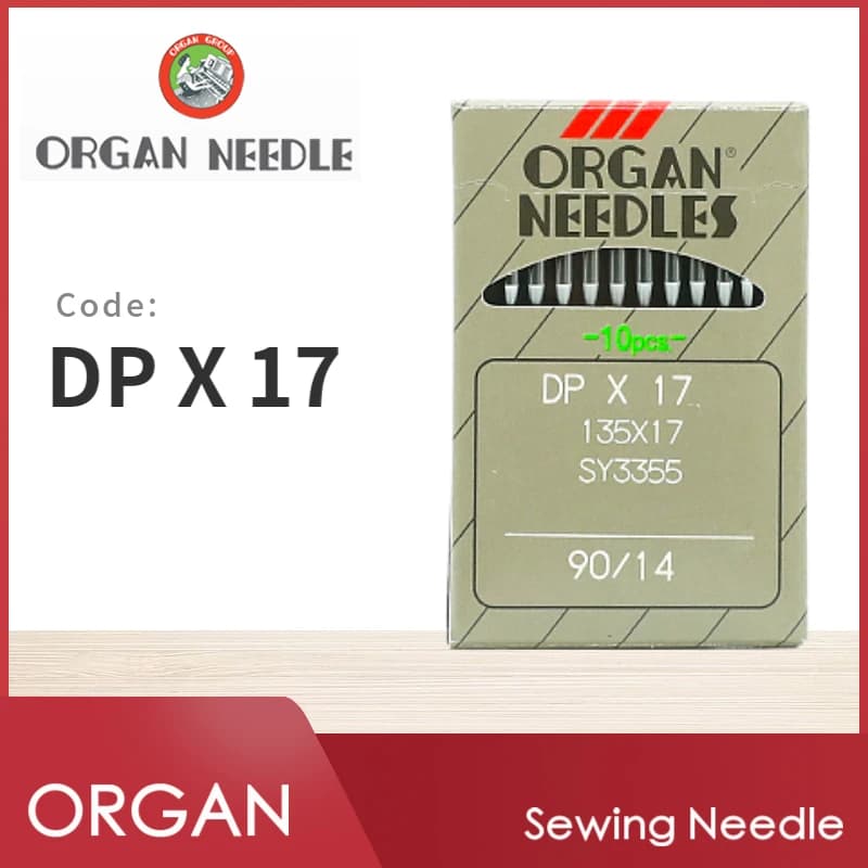 Aiguilles d'orgue DPX17 pour Machine à coudre industrielle, accessoires, pièces de rechange de couture japonaise SY3355 135X17 JUKI BROTHER SINGER, 10 pièces