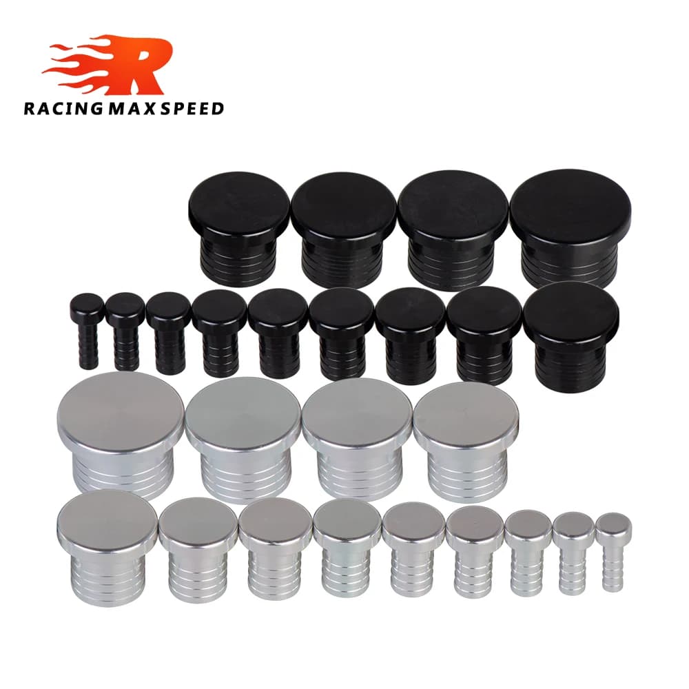 Bouchon d'obturation de tuyau en silicone, soupape de soufflage, bouchon d'infraction en alliage, 8mm-32mm, 8mm, 10mm, 12mm, 14mm, 16mm, 18mm, 20mm, 22mm, 28mm, 30mm, 32mm