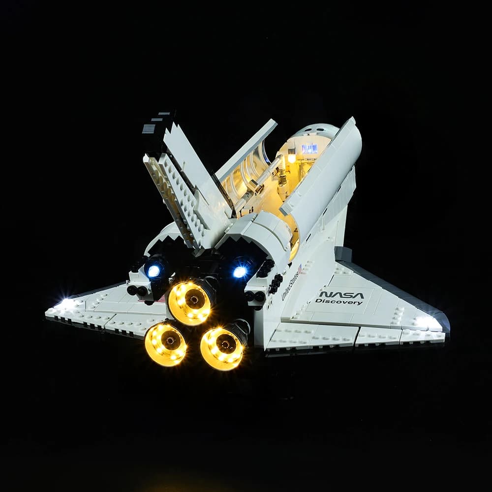 EASYLITE-Ensemble d'éclairage LED pour navette spatiale Discovery 10283, jouets de bricolage, blocs de construction