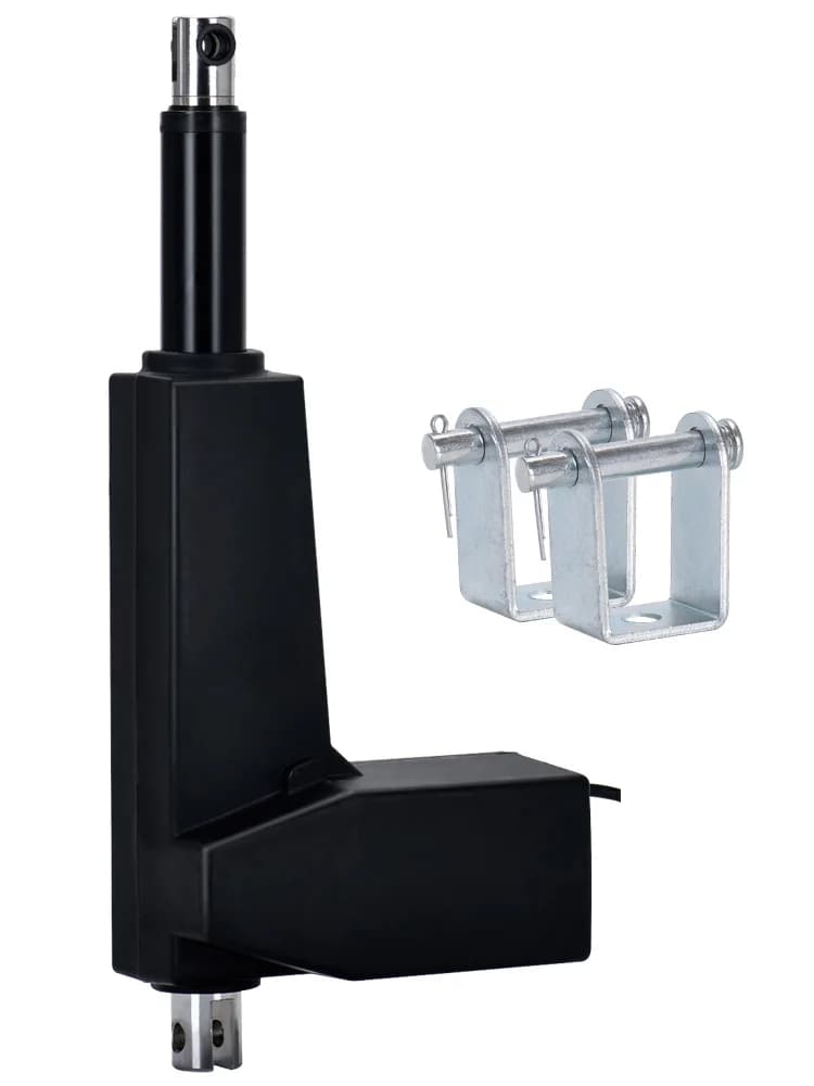 Actionneur linéaire électrique DC24V 8000N 800kg charge TV ascenseur Colume 100mm 300mm 500mm course IP54 étanche 304 tuyau en acier inoxydable