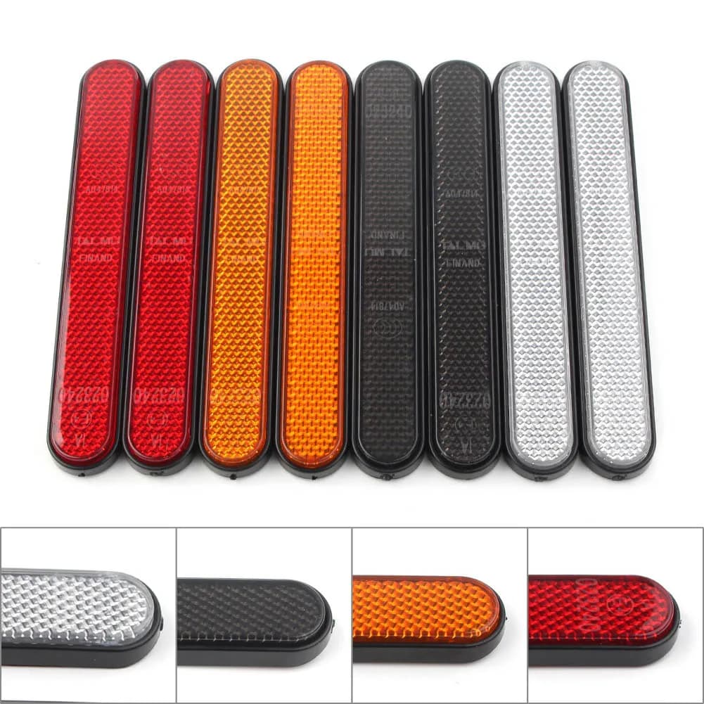 Réflecteur de garde-boue arrière de moto, 2 pièces, pour Harley Sportster 883 1200 X48 A1, 4 couleurs