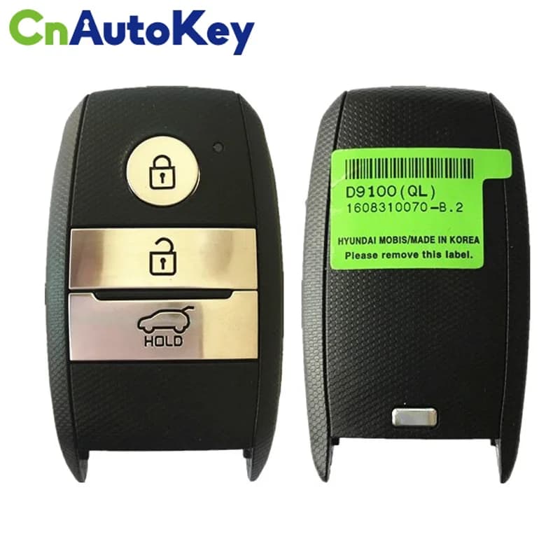 Numéro de pièce pour KIA Sportage, 2016 + 433MHZ, 47 puces, télécommande intelligente à 3 boutons, Go sans clé, CN051030