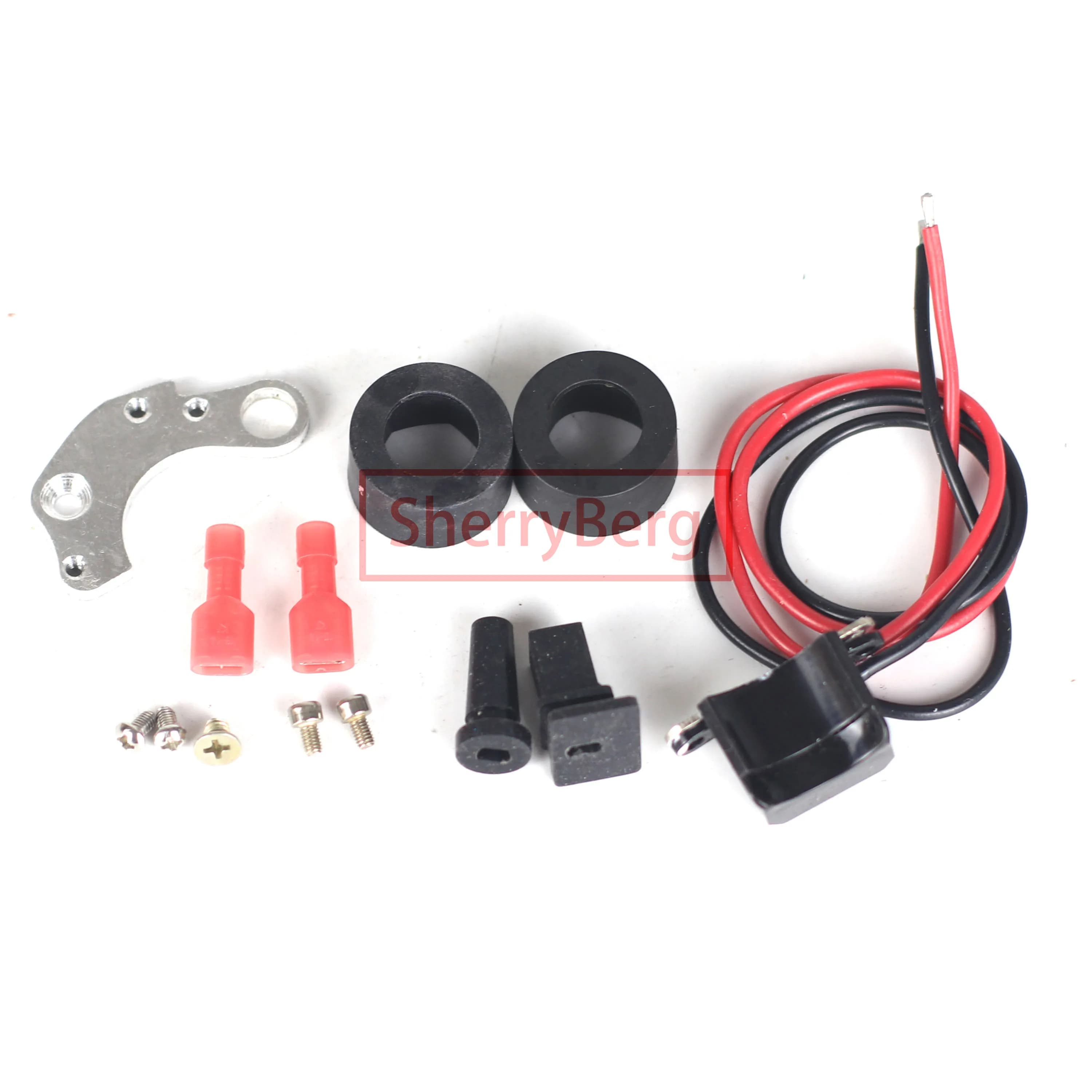 SherryBerg – KIT d'allumage électronique pour distributeurs de 4-cil Bosch, avec unité d'avance à vide et avec 2 pièces 3BOS4V2
