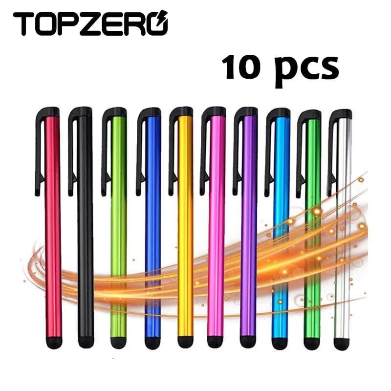 Stylet universel à tête souple pour écran tactile, stylo durable pour iPad Air Min, Xiaomi, iPhone, tablette, smartphone, 2 pièces, 10 pièces