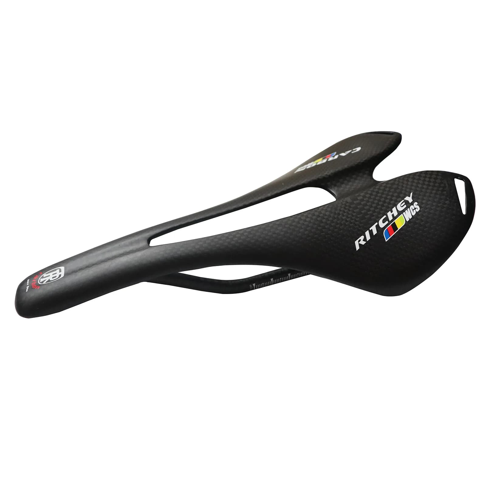 Selle de vélo 3K ultralégère en carbone intégral pour VTT, course et route, pour hommes, sans tapis de selle, pièce de rechange pour vélo