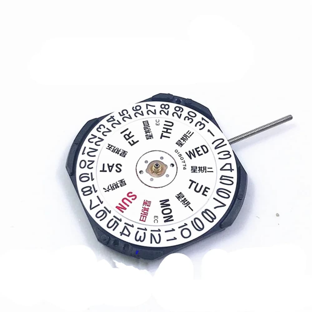 Pièces de rechange pour montre à quartz VX43E, remplacement, réparation, mouvement, jour, date, tige, batterie, SeATM 7N43A, Virt V348, V743, Ypowerway