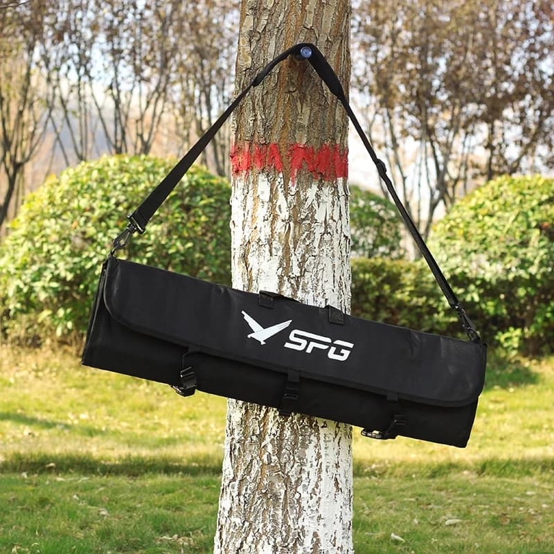 Sac à arc classique portable pour tir à l'arc, transport facile, sangle réglable, accessoires de chasse et de tir