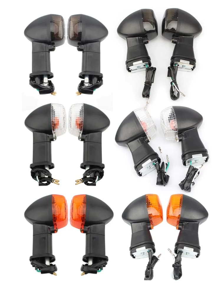 Clignotants avant et arrière pour moto, pièces de clignotants de frein pour Kawasaki Ninja ZX6 ZX6R ZX6RR ZX7R ZX9R ZX10R ZX12R