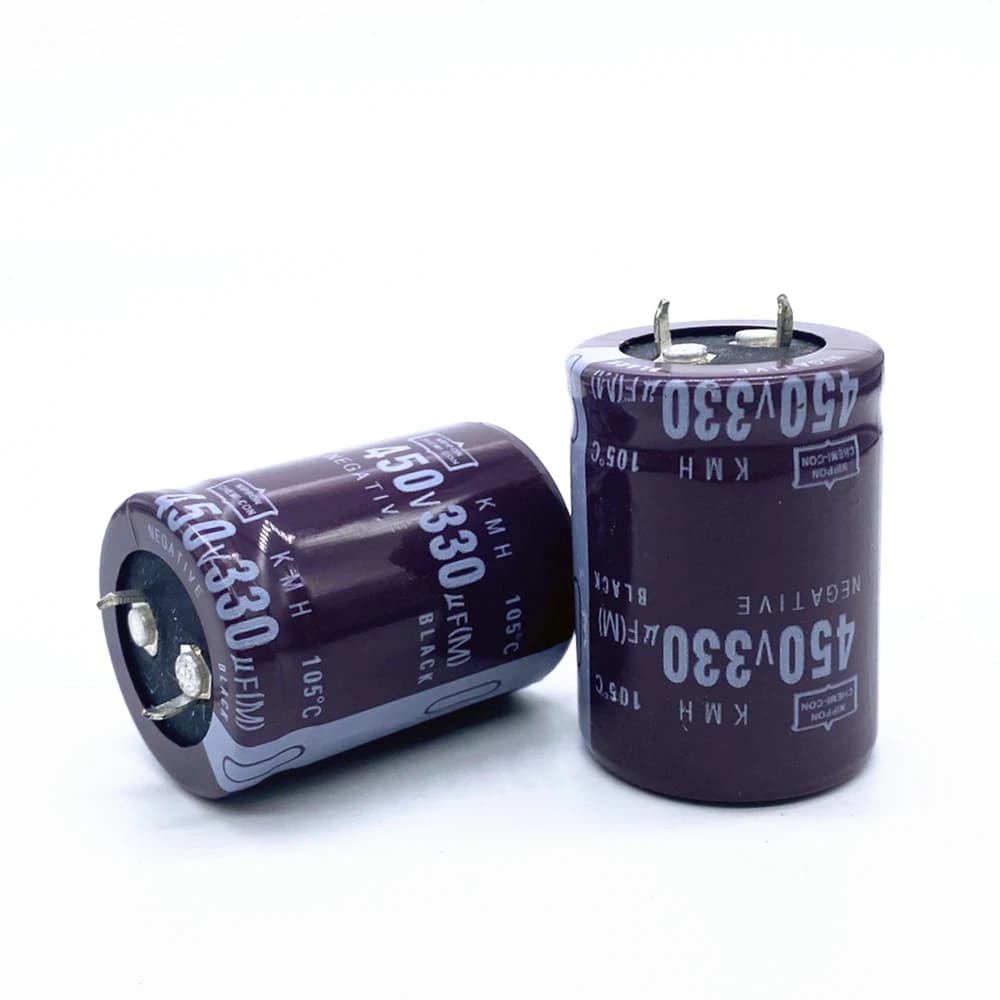 10 pièces 450V 330UF 330UF 450V condensateur électrolytique volume 30*40MM 30X35MM meilleure qualité