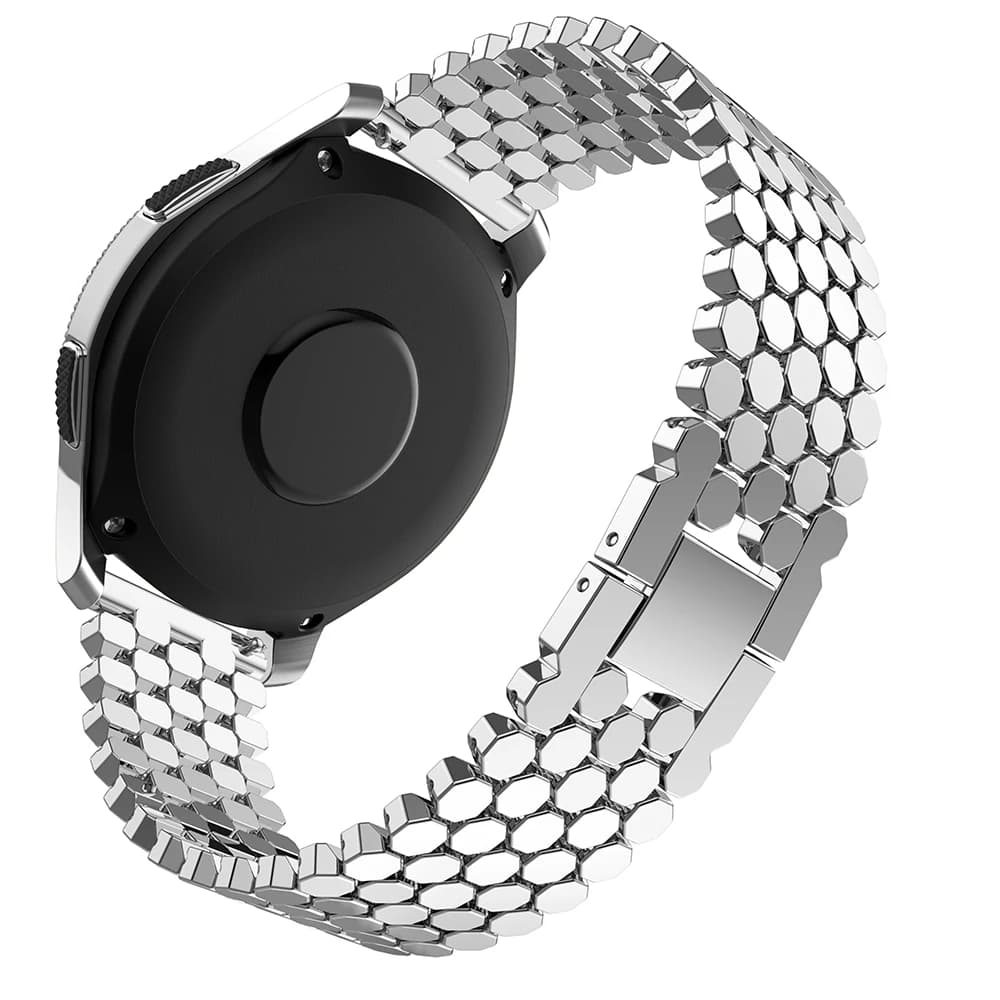 Bracelet de montre en acier inoxydable pour Samsung Galaxy, 22mm, 46mm, Gear S3 Classic Frontier, Galaxy Watch 3, 45mm