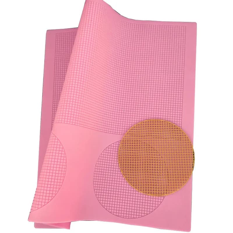 Moule en silicone en forme de grille pour décoration de gâteau, outil de cuisson, pois en dentelle, polymères de silicone, sucre creux, décoration de mariage, bricolage, har ant