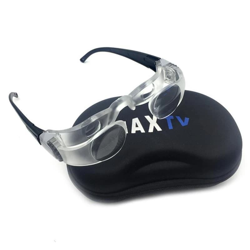2.1X Max TV lunettes loupe lentille avec dioptrie + 3 binoculaires téléphone portable loupe avec support pour téléphone pour écran TV montre