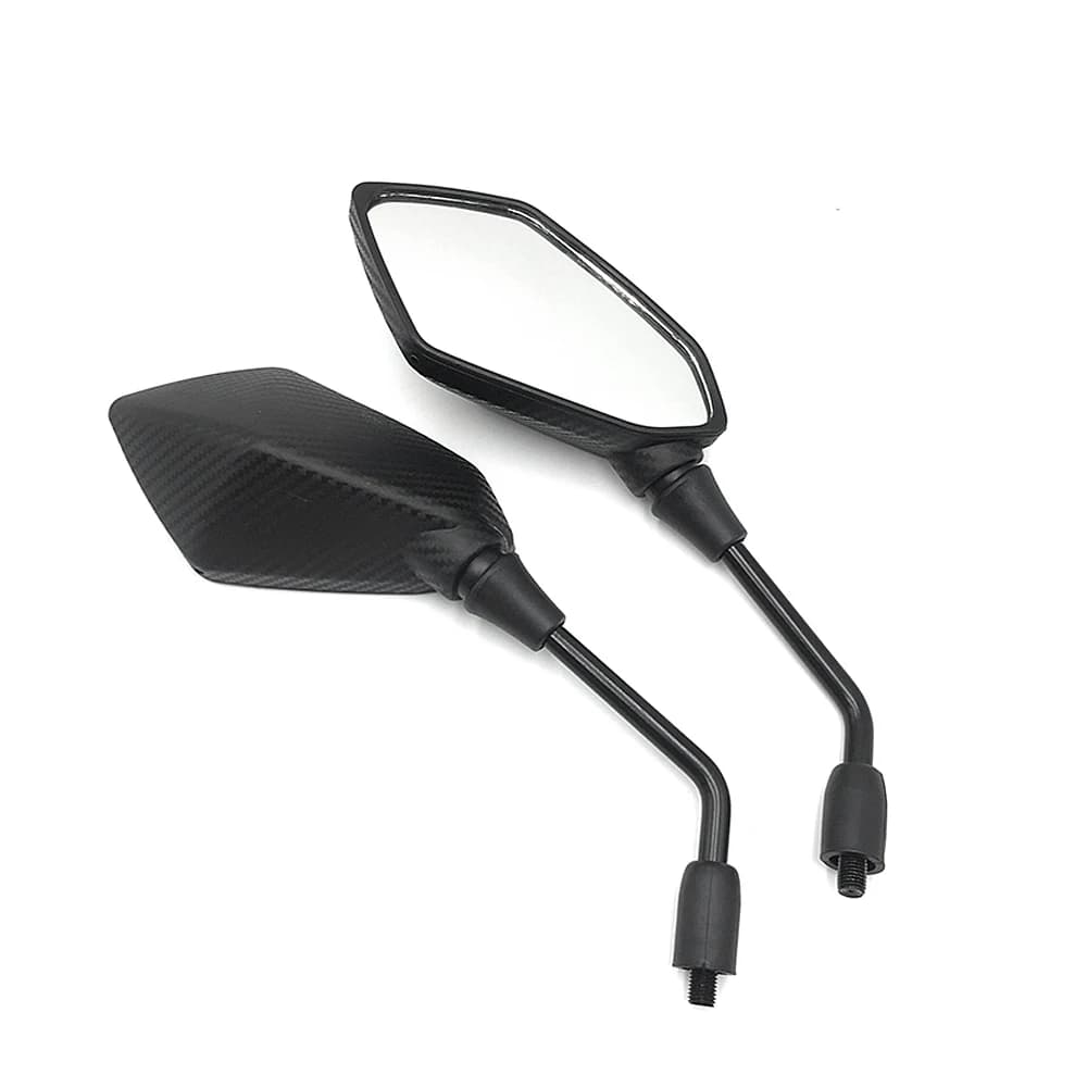 Rétroviseur de moto universel 8 10mm, rétroviseurs latéraux pour Kawasaki Z650 Z800 Z750 Z900 Z1000 Suzuki GSX150 Bandit GSR 600 700