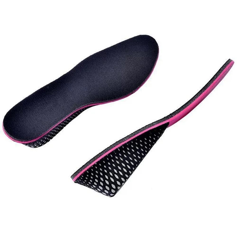 Semelles intérieures rehaussantes invisibles pour hommes et femmes, l'offre elles en mousse à mémoire de forme, gel rose, 2cm-5cm