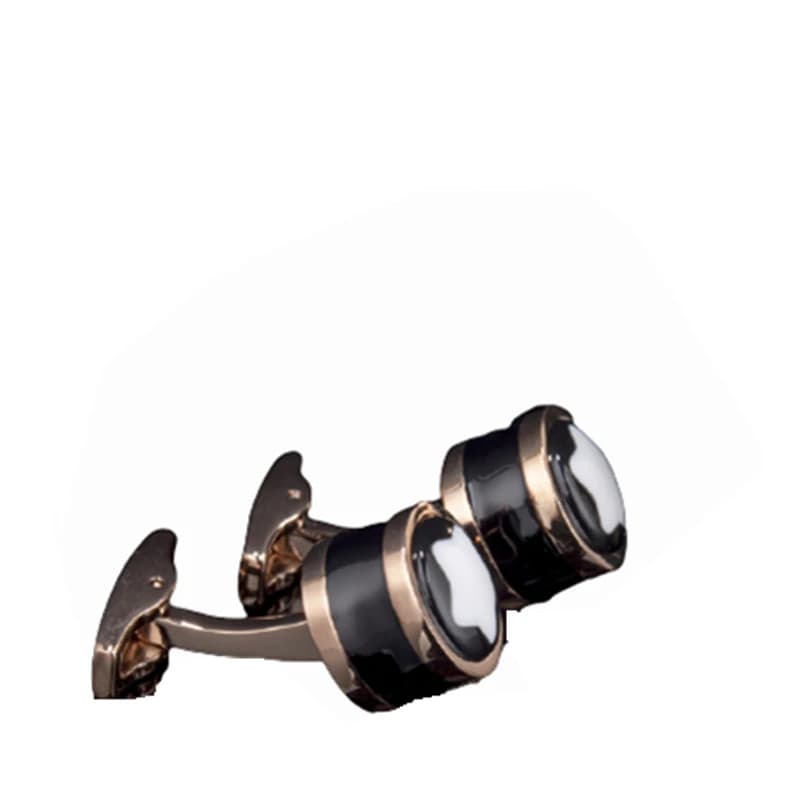 FLEXFIL Boutons de manchette de luxe pour hommes, boutons de manchette de marque, gemelos, boutons de manchette ronds de haute qualité pour mariage, bijoux abotoaduras